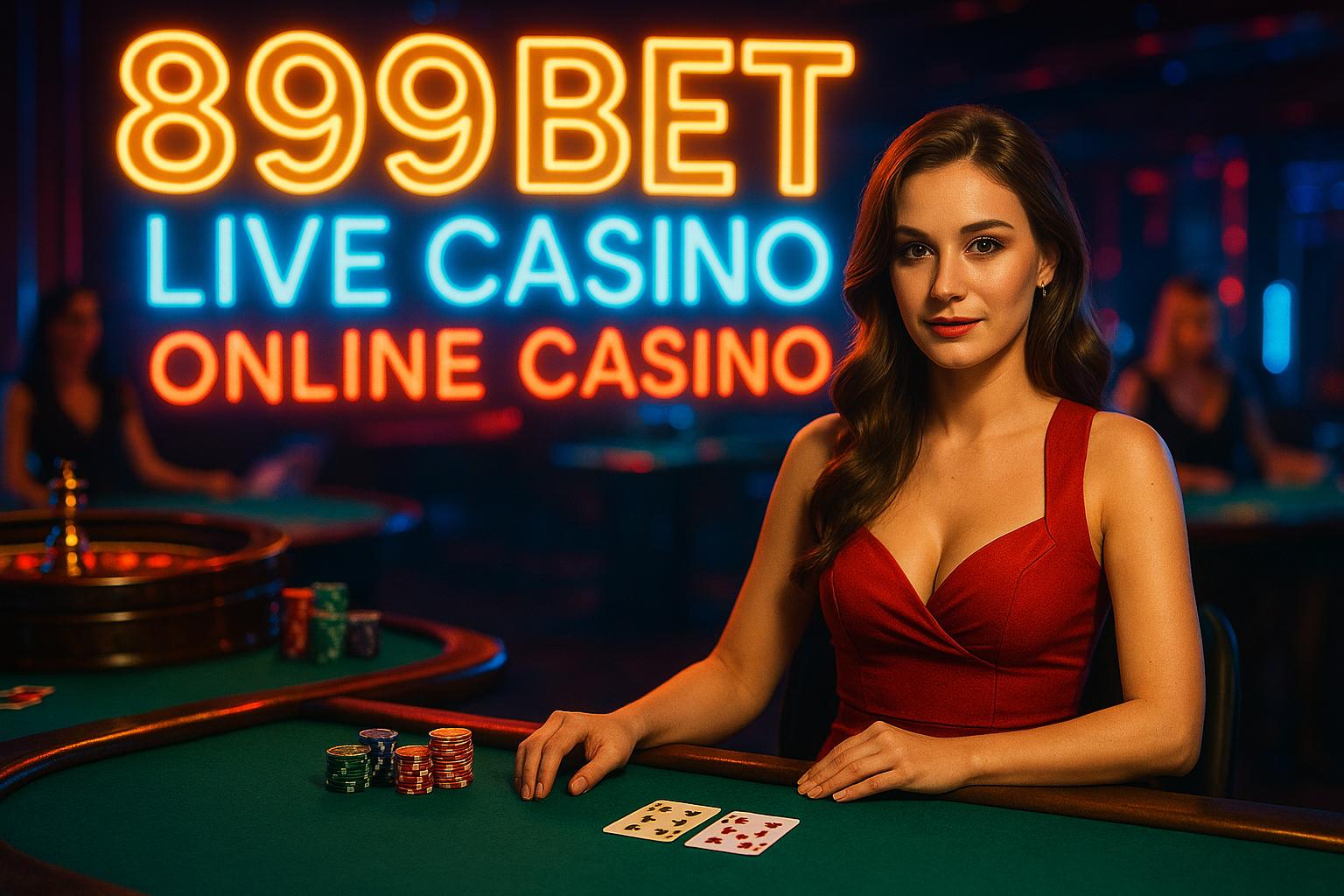 O 899BET Live Casino lança promoções regularmente