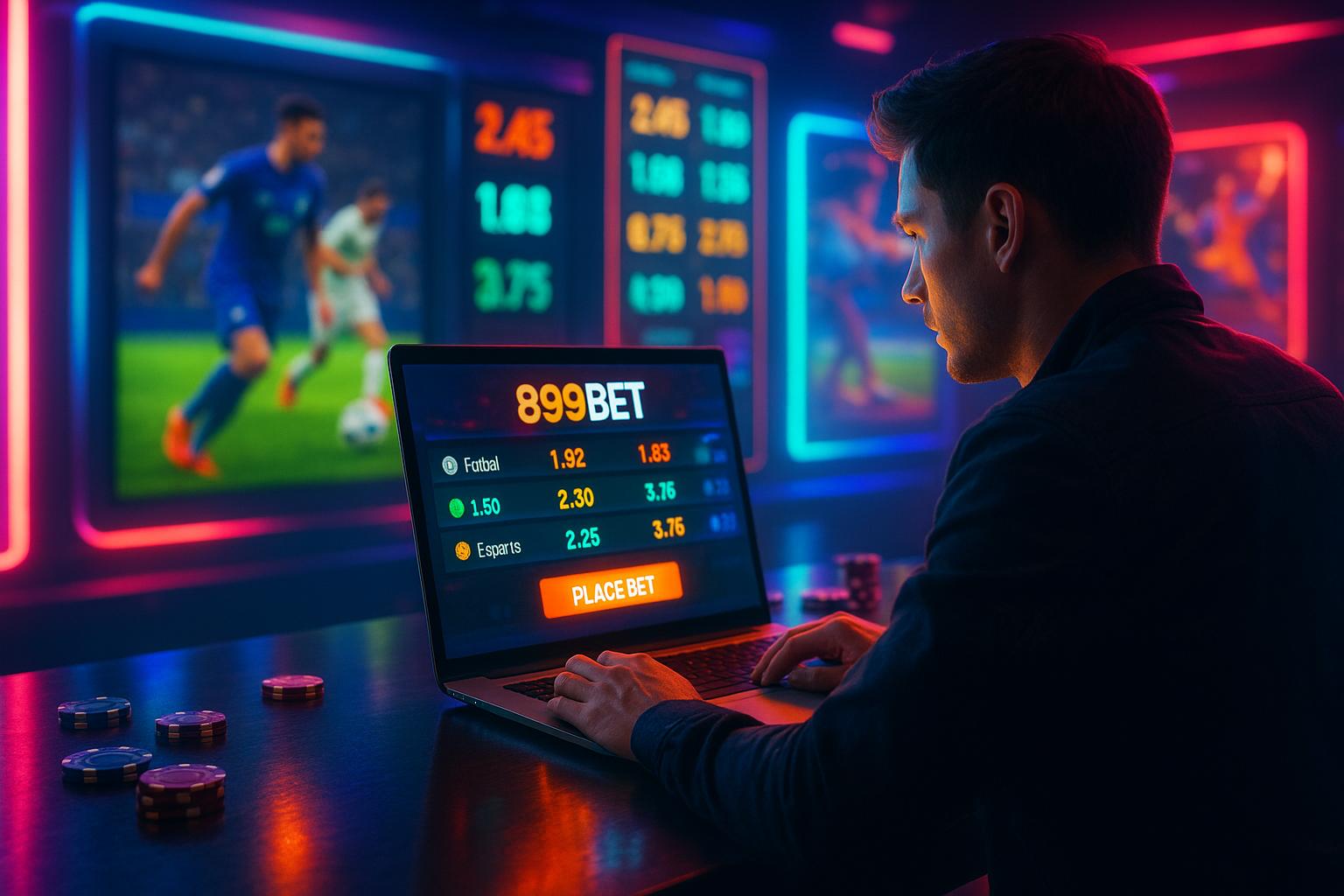 Aposte em apostas esportivas no cassino online 899BET