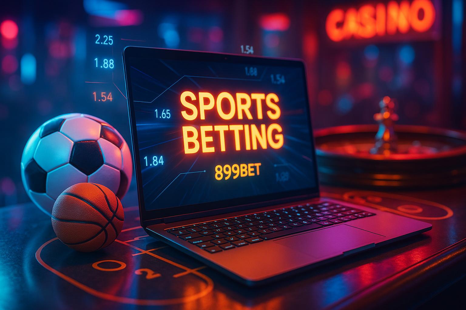 Apostas esportivas no cassino online 899BET