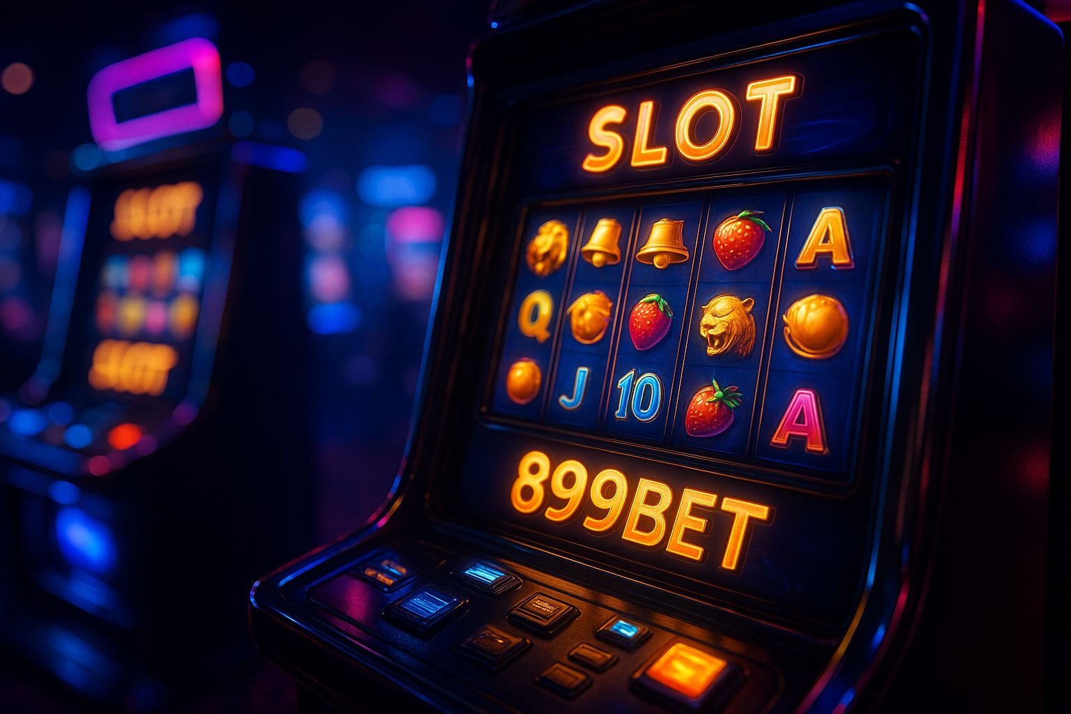 Explore o mundo das slot machines no 899BET Casino